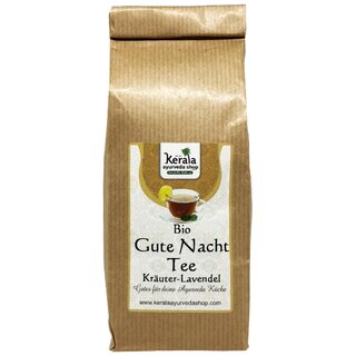 Bio Gute Nacht Tee Kräuter - Lavandel 50g Beutel