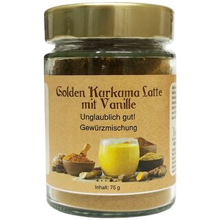 Golden Kurkuma Latte mit Vanille 75g