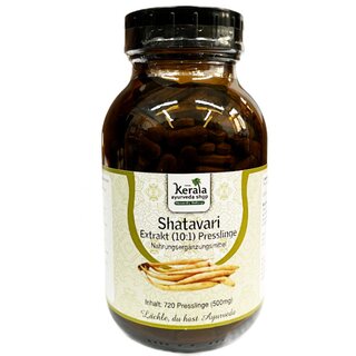 Shatavari Extrakt 500 mg, 720 Presslinge  (10:1)